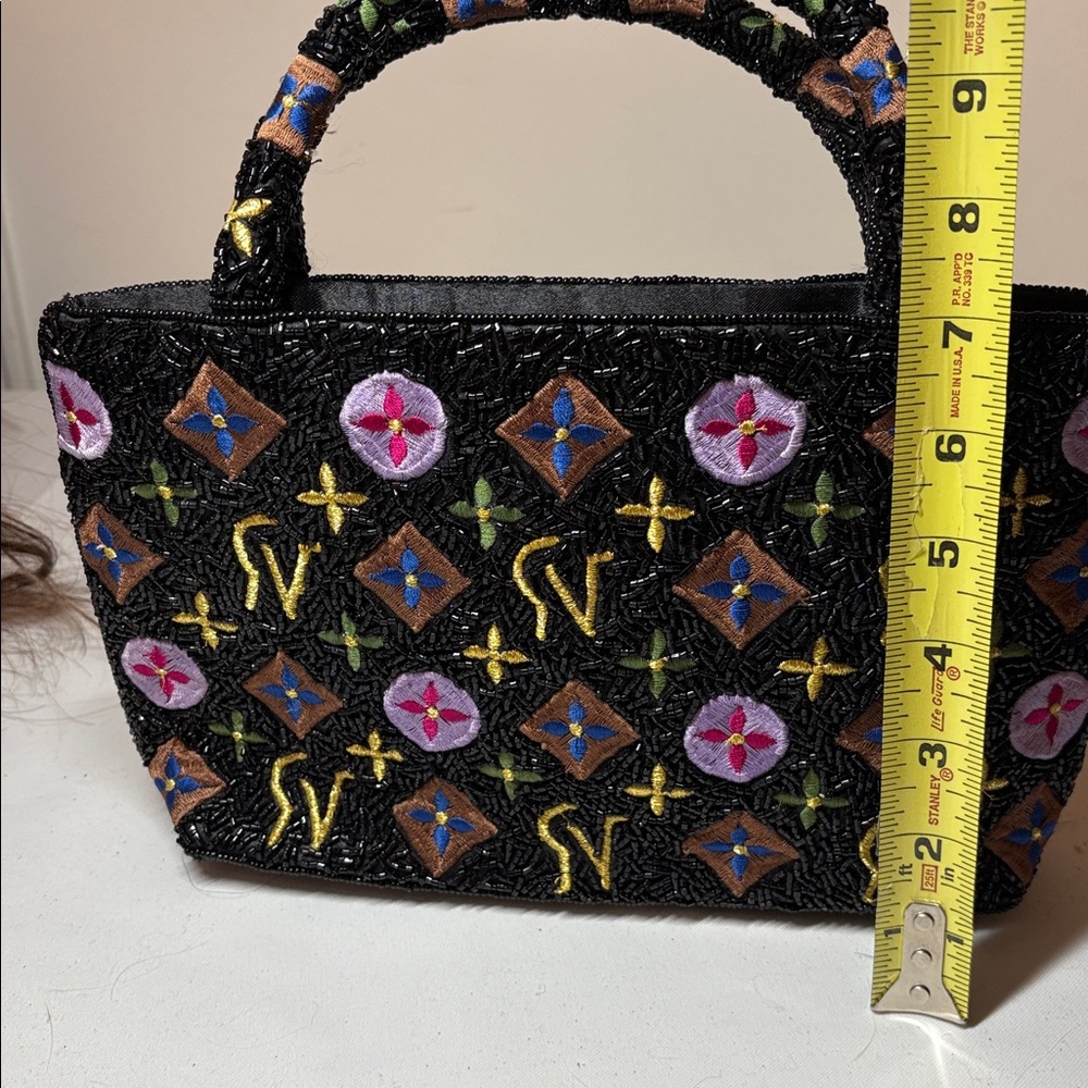Unbranded Evening Beaded and Embroidered Handbag - Picture 3 of 12